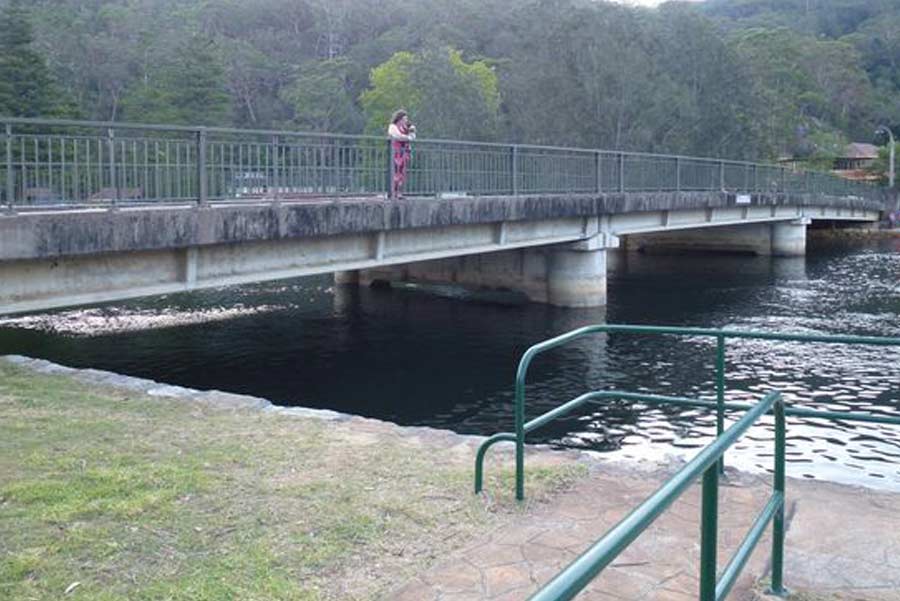 Cockle Creak Bridge piers